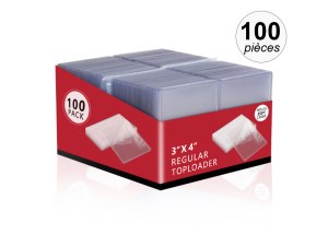 Pochettes de Protection pour Cartes - PVC Transparent, Anti-Poussière et Anti-Frottemen...