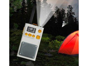 Talkie-Walkies Enfant - Portée 5 km, VOX, Écran LCD, Lampe Torche - Beige et Vert - Lot...