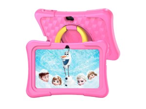 Tablette Enfant 7" Android 11 - Éducative, Wifi, Coque Antichoc, Caméra, Contrôle Paren...