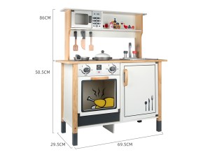 Établi en Bois Premier Âge - Avec Outils et Accessoires - 67 cm