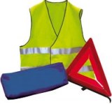 Achat kit de signalisation , gilet , triangle pour export