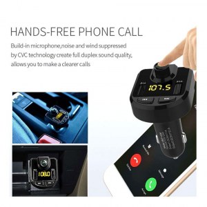 TRANSMETTEUR FM BLUETOOTH NOIR