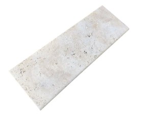 Travertin Beige Clair Marche Escalier 100x35 cm