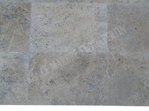 Carrelage travertin argento 40x60x1,2 cm 1er choix