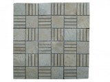 Travertin Beige Mosaïque Modelé Paris