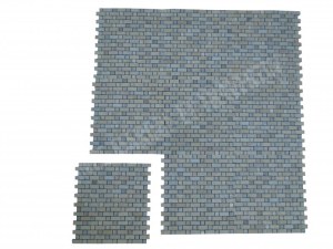 Travertin Beige - Silver Mosaïque Modèle Bordeaux 1