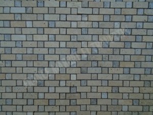 Travertin Beige - Silver Mosaïque Modèle Bordeaux 1