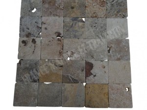 Travertin Mixte Carbien 10x10 cm