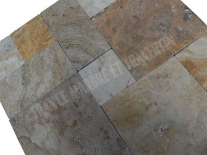 Travertin Mixte Carbien Opus Romain