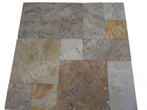 Travertin Mixte Carbien Opus Romain