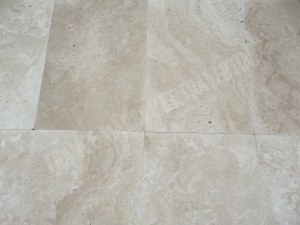 Travertin Beige Clair 40x60 cm non Rebouché Adouci