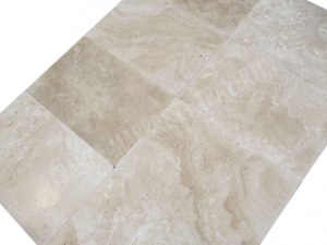 Travertin Beige Clair 40x60x1,2 cm Adouci