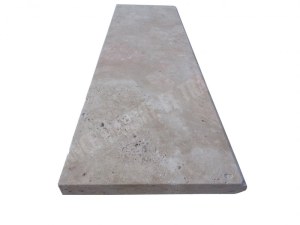 Travertin Beige Marche Escalier 100x30 cm