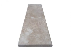 Travertin Beige Marche Escalier 100x30 cm