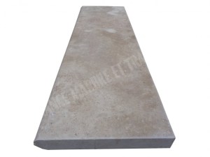 Travertin Beige Marche Escalier 100x30 cm