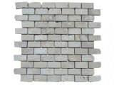 Travertin Beige Mosaïque Rebouché 2,3x4,8 cm