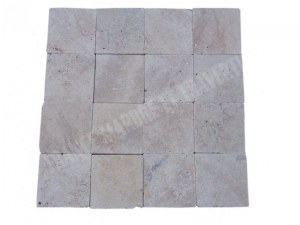 Travertin Classique Beige 20x20x2cm 1er Choix