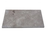 Travertin Beige Nuancé Margelle de Piscine Bord Arrondi 30,5x61 cm