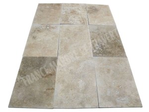 Travertin Beige Nuance 40x60x1,2 cm Adouci & Rebouché