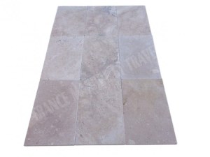 Carrelage travertin beige nuancé 40x60x1,2 cm 1er choix