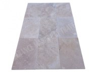Carrelage travertin beige nuancé 40x60x1,2 cm 1er choix