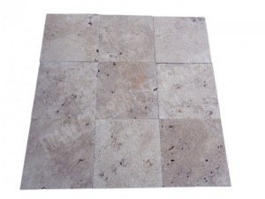 Travertin Classique Beige 3cm 50x50cm Rustique