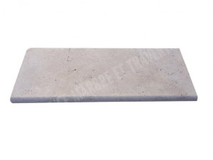 Travertin Beige Marche Escalier 80x30 cm