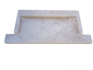 Travertin Beige Appui Fenêtre Rejingot 56x24 cm