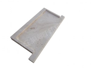 Travertin Beige Appui Fenêtre Rejingot 76x34 cm