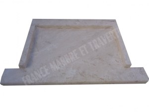 Travertin Beige Appui Fenêtre Rejingot 56x34 cm