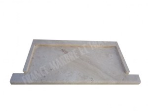 Travertin Beige Appui Fenêtre Rejingot 60x35 cm