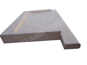 Travertin Beige Appui Fenêtre Rejingot 56x34 cm