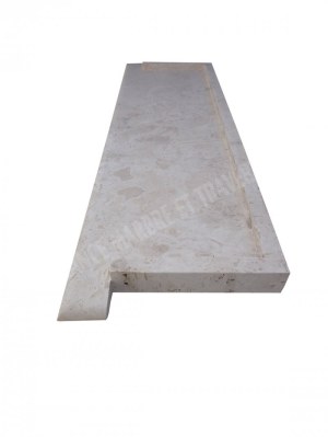 Travertin Beige Appui Fenêtre Rejingot 116x34 cm
