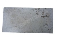 Travertin Beige Nuancé Margelle de Piscine Bord Droit 30,5x61 cm