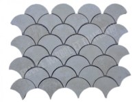 Travertin Beige Arabesque & Motif Mosaïque 31x25 cm