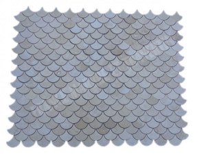 Travertin Beige Arabesque & Motif Mosaïque 31x25 cm