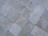 Travertin Classique Beige 10x10cm 1er Choix