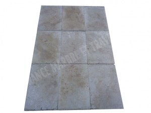 Travertin Beige Nuance 40,6x61x1,2 cm Brossé & Patiné