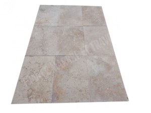 Travertin Beige Nuance 40x60X1,2 cm Adouci & Rebouché