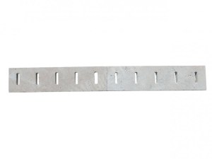 Travertin Beige Grille Rainure 12,5x50 cm