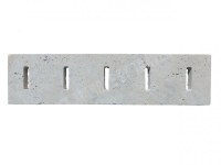 Travertin Beige Grille Rainure 12,5x50 cm