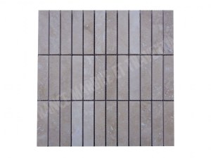 Travertin Beige Mosaïque 2,3x10 cm