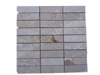 Travertin Beige Mosaïque 3x10 cm