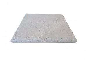 Travertin Beige Chapeau Pilier 30,5x30,5 cm