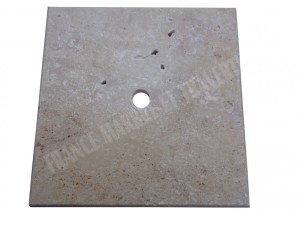 Travertin Beige Chapeau Pilier 40,6x40,6 cm
