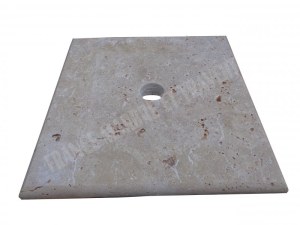 Travertin Beige Chapeau Pilier 30,5x30,5 cm
