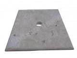 Travertin Beige Chapeau Pilier 30,5x30,5 cm