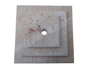 Travertin Beige Chapeau Pilier 3 Format