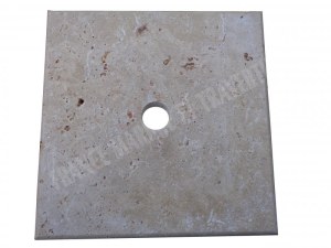 Travertin Beige Chapeau Pilier 30,5x30,5 cm