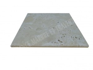 Travertin Beige Chapeau Pilier 40,6x40,6 cm